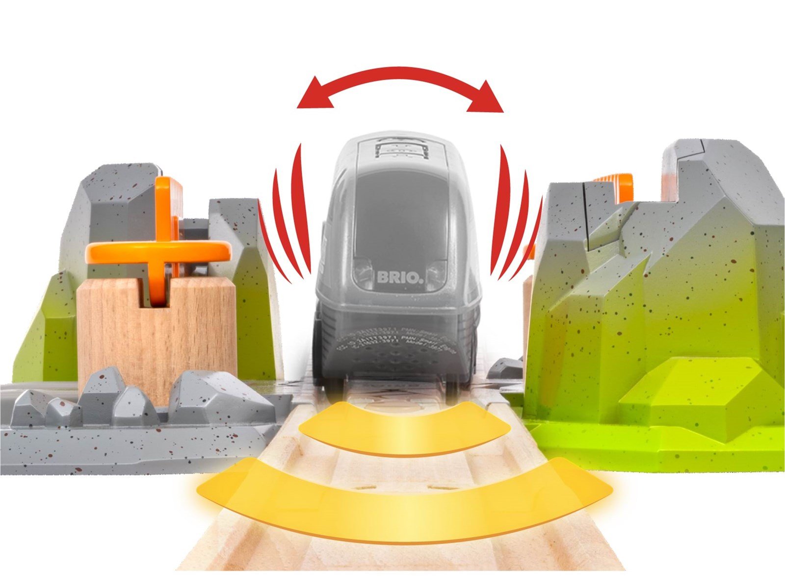 Brio Smart Tech Sound Danger Crossing Brio Smart Tech Sound Danger Crossing